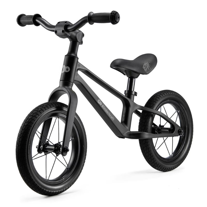 Kinderkraft Eter Black | Bicicletă Echilibru 12" - imagine 5