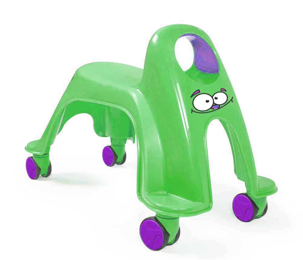 Whirlee Verde D-toys | Vehicul Fără Pedale
