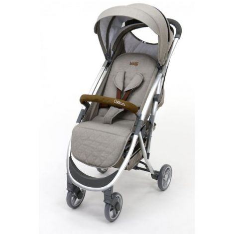 Carucior Asalvo Cotton Bej - Design și Confort - imagine 2