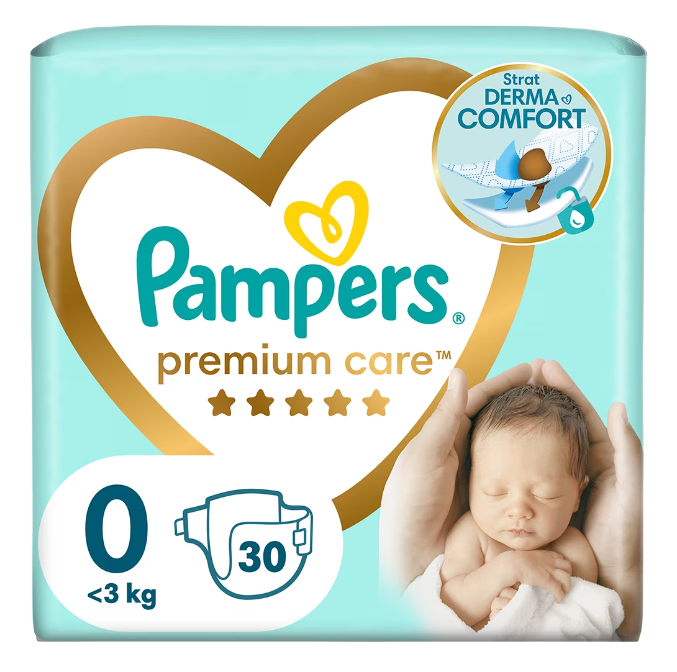 Pampers Premium Care 0 Nou Născut, 30 buc - imagine 8