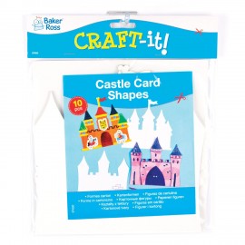 Castele Carton de Decorat Baker Ross | Set 10 Buc - imagine 2