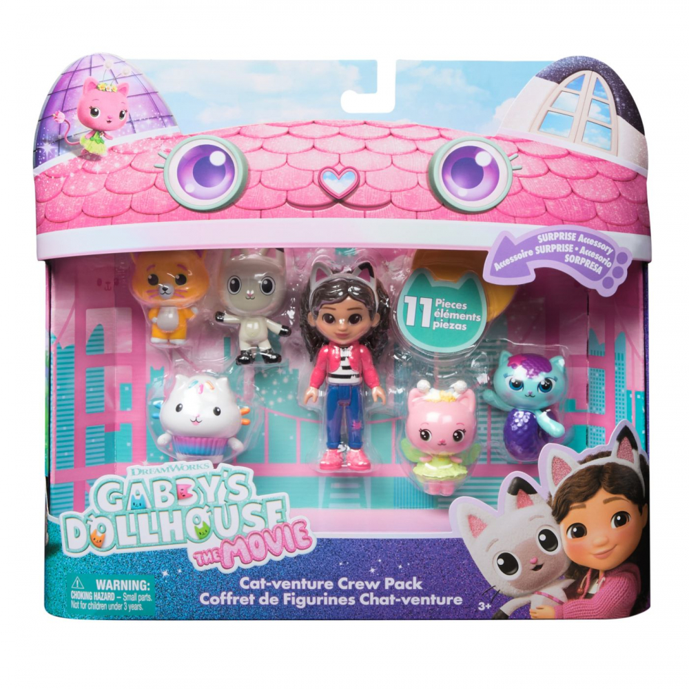 Set 11 Figurine Gabby Cat-Adventure Spin Master