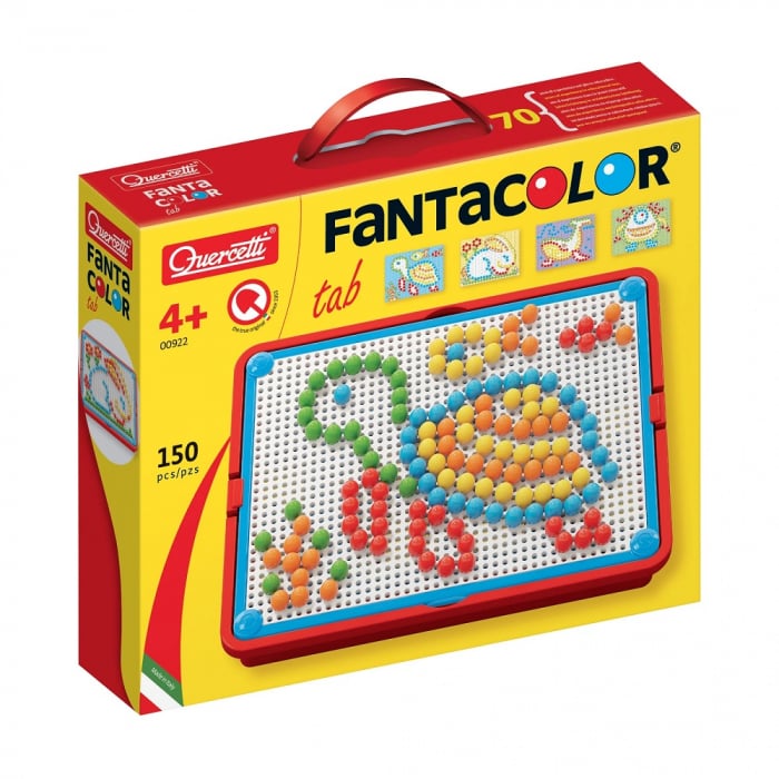 Quercetti FantaColor Tab D10 - Joc Creaticitate