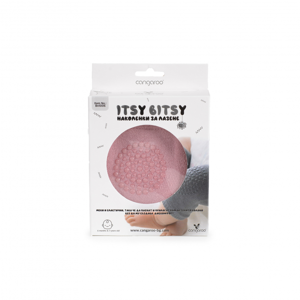 Genunchiere Cangaroo Itsy Bitsy Pink | Protectie