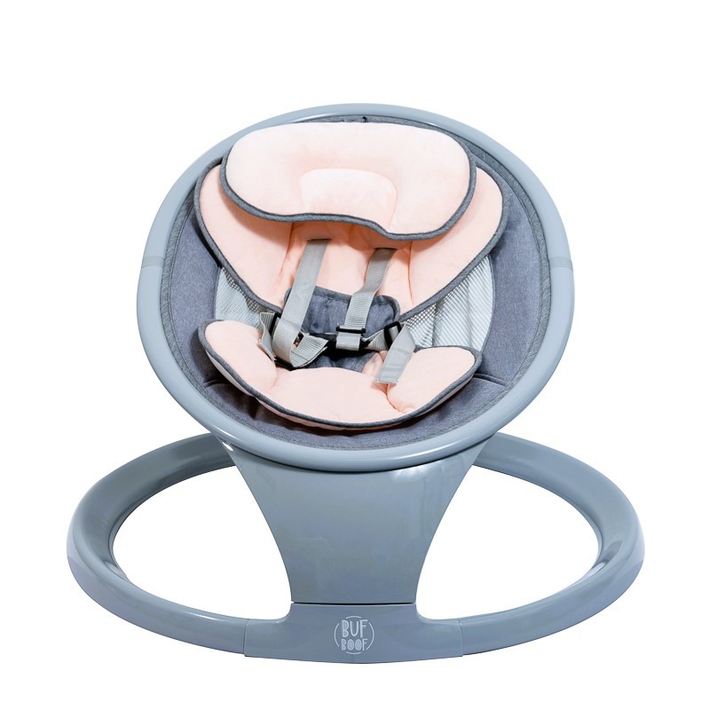 Leagan Electric Buf Boof Pink, Bluetooth și Telecomandă - imagine 4
