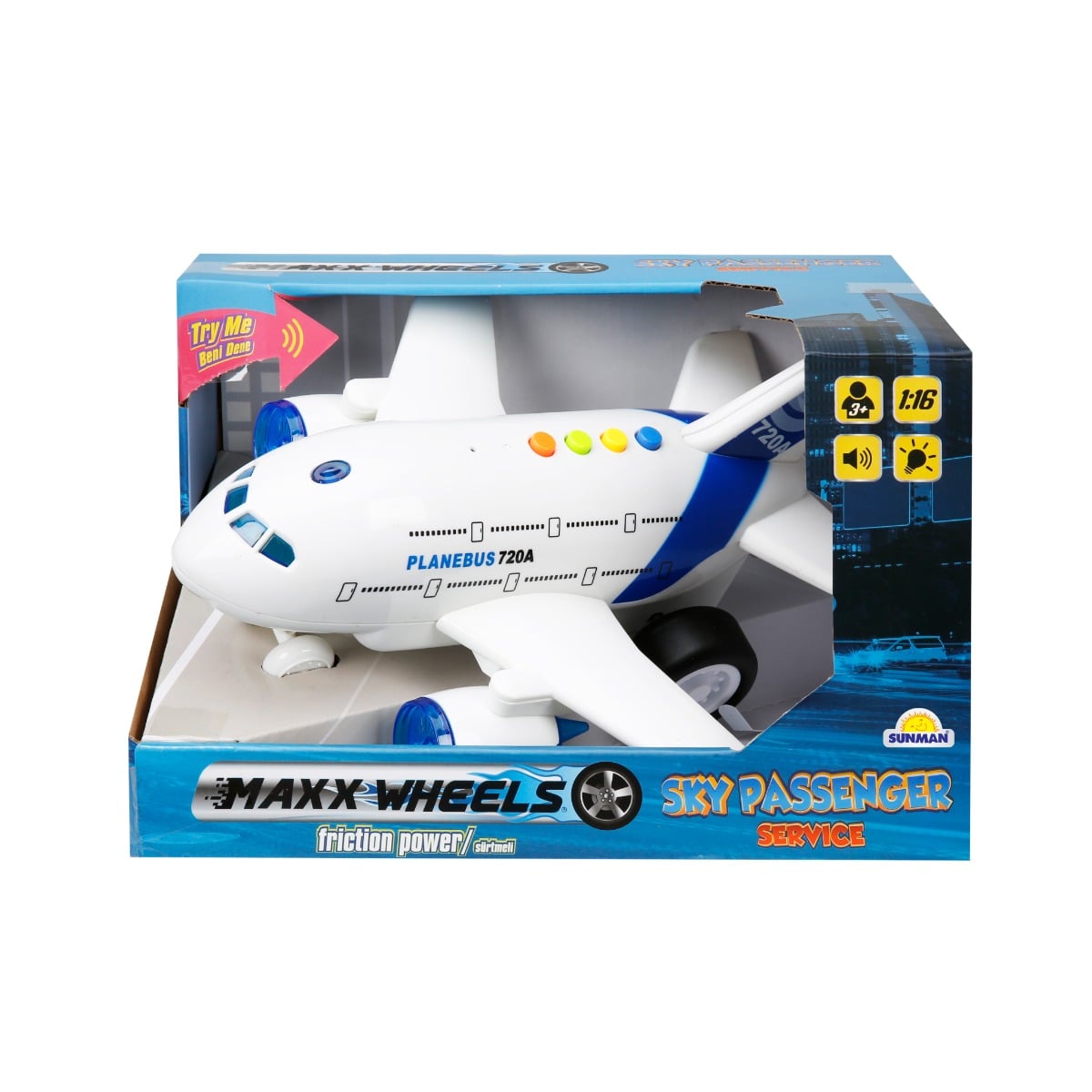 Avion Maxx Wheels 1:16 Lumini și Sunete
