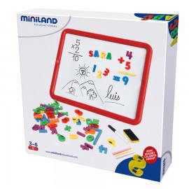 Set Tablă Magnetică și Litere Miniland - imagine 3
