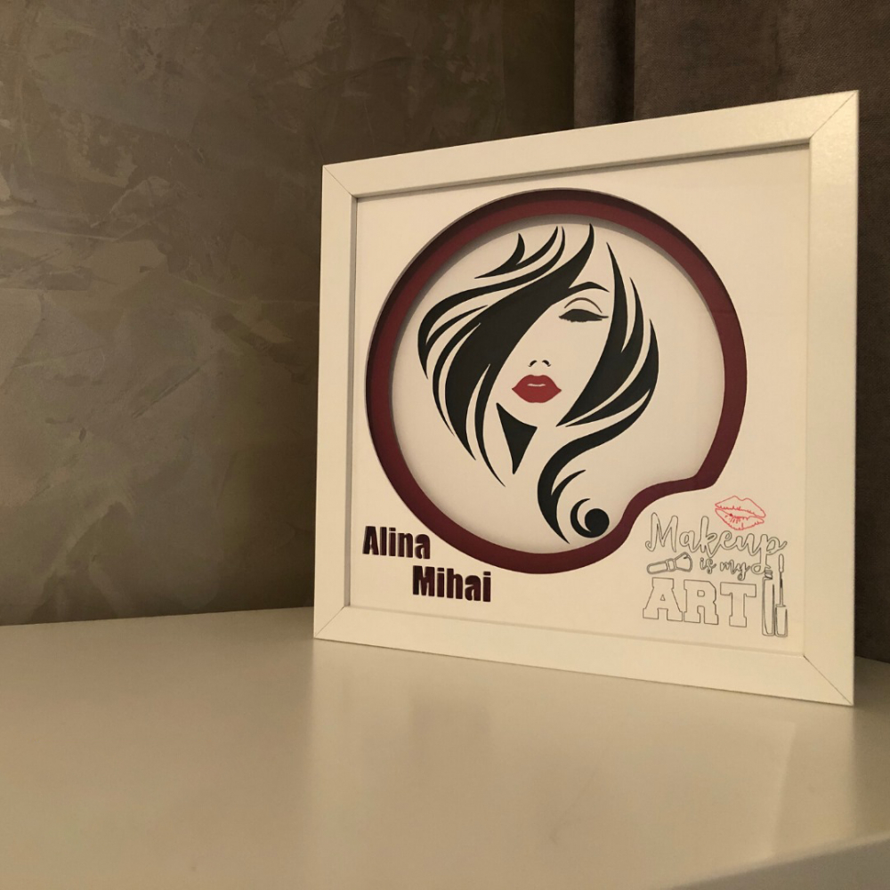 Tablou Luminos Logo 010 Noorhandmadeatelier | Decor & Veghe - imagine 5