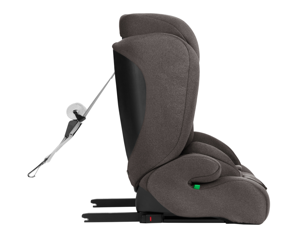 Scaun Auto Kikkaboo i-Cross ISOFIX Brown - imagine 4