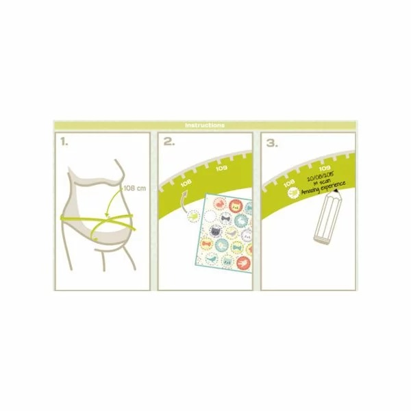 Centimetru Burtica Baby Art - Suvenir Sarcină - imagine 2