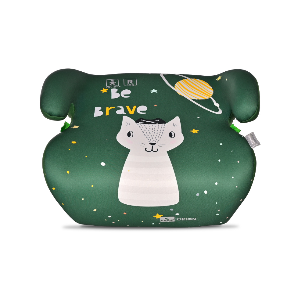 Înălțător auto Lorelli Orion Green Cat, 6-12 ani - imagine 2