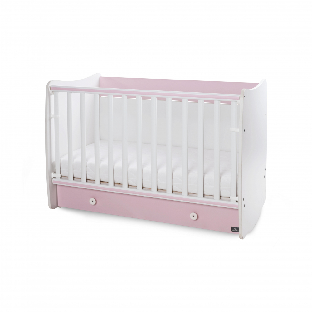 Patut balansoar Lorelli Dream 60x120 cm, Alb/Roz - imagine 8
