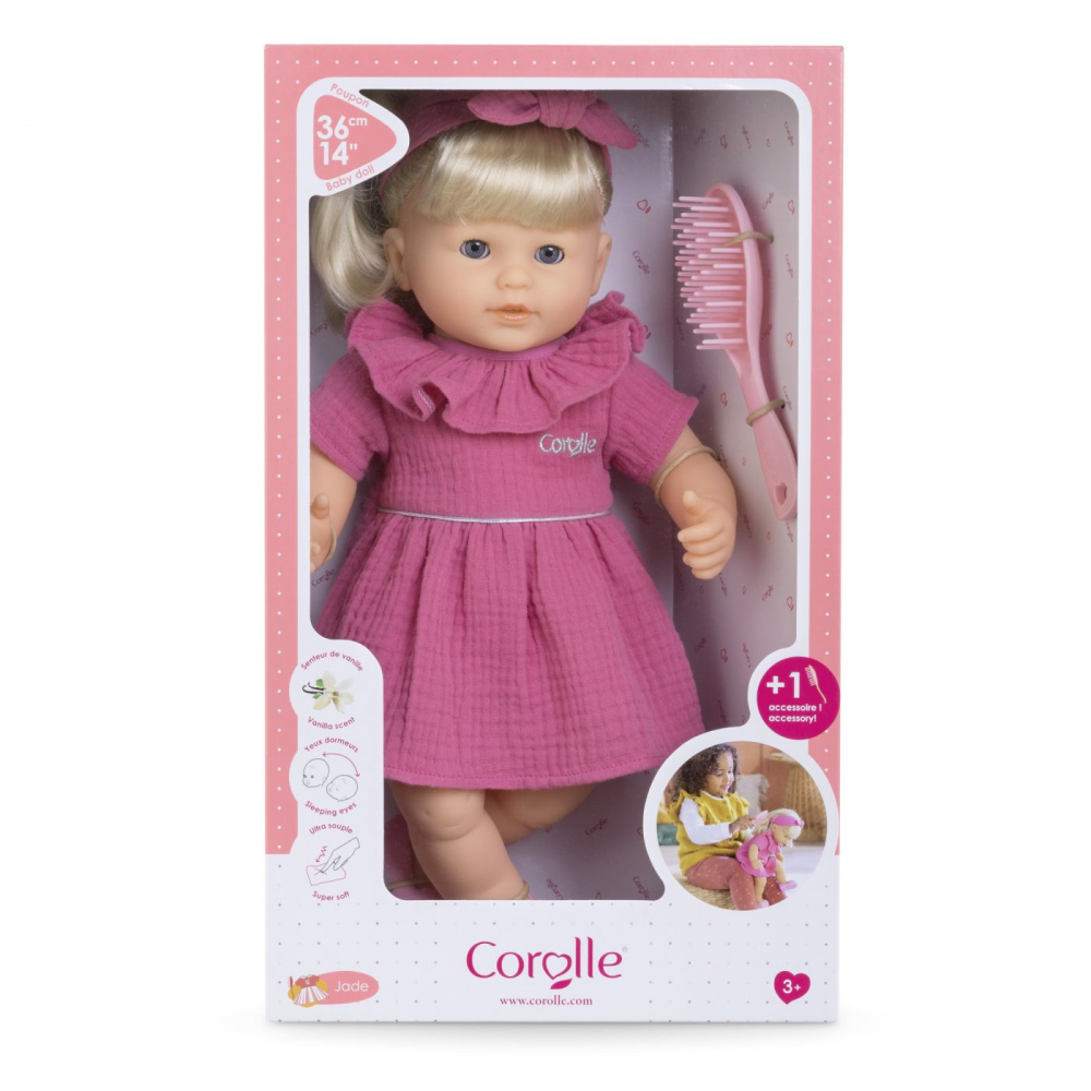 Păpușa Corolle Jade 36cm | Bebelus pentru Ingrijire