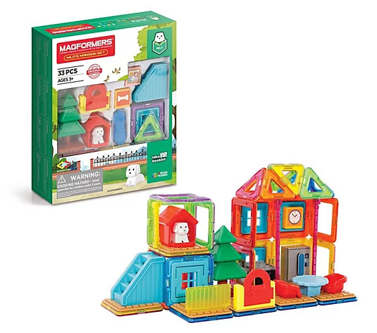 Set Magformers Casa Milo 33 Piese - Clicstoys