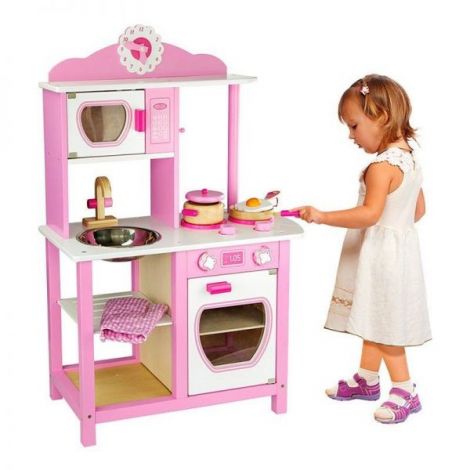 Bucătărie din lemn Mica Printesa Viga Toys
