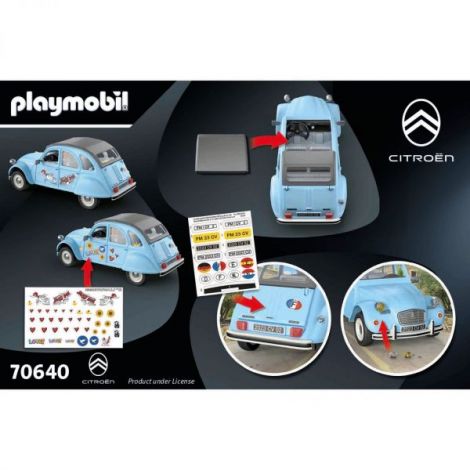 Playmobil Citroen 2CV - Jucarie Clasică Auto - imagine 4