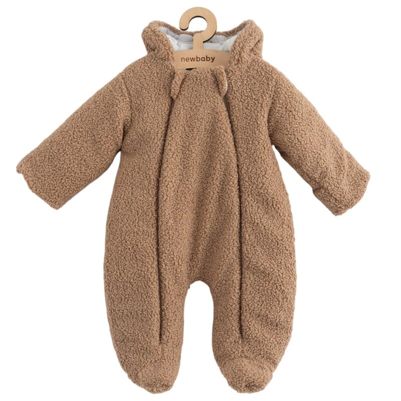 Salopetă Iarnă New Baby | Glugă cu Urechi Ursuleț