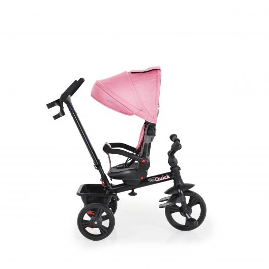 Tricicleta Byox Quick Pink, Sezut Reversibil, 18m+ - imagine 7