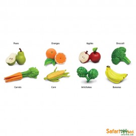 Tub 8 Figurine Fructe și Legume Safari Ltd - imagine 4