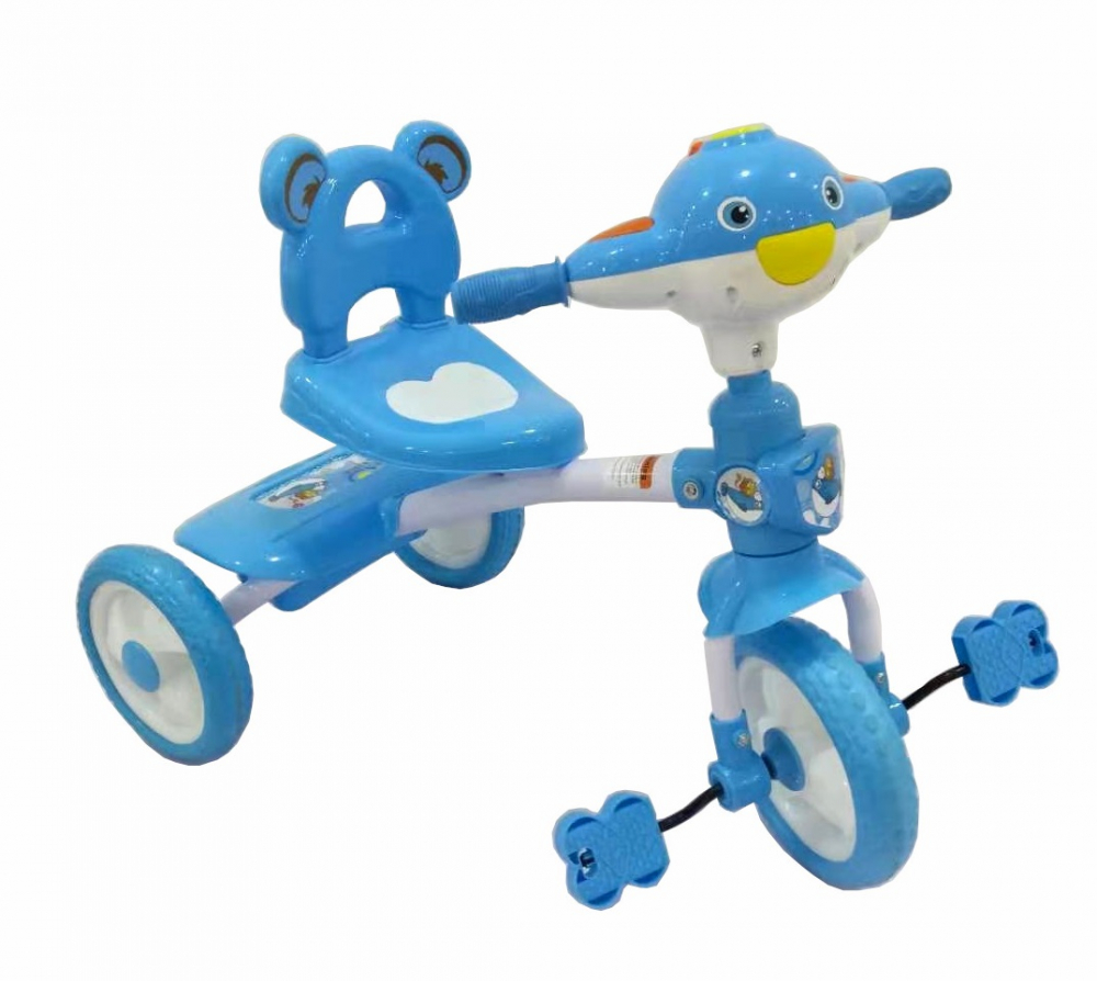 Tricicleta Piccolino Pinguin Albastru, pana la 25 kg
