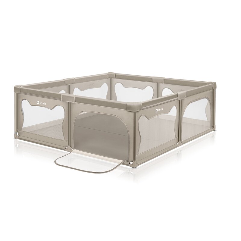 Lionelo Willow XL - Tarc joaca 180x200 cm, Bej - imagine 2