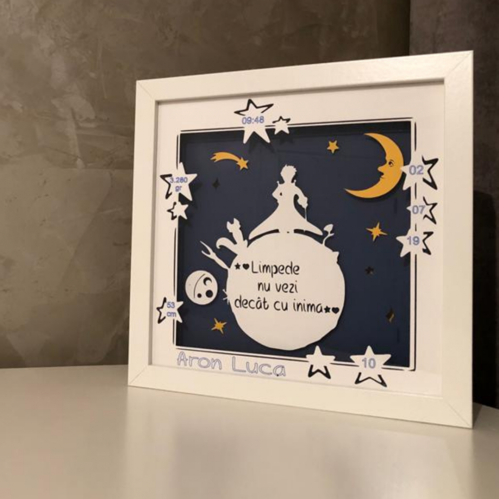 Tablou Luminos Baietel 028 Noorhandmadeatelier - imagine 6