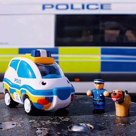 Mașina Politie Charlie Wow, Fără Baterii - imagine 5