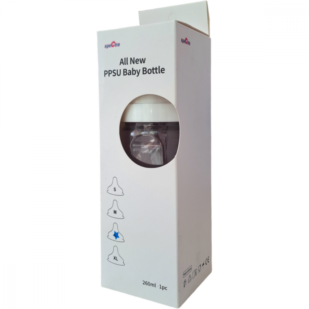 Biberon Spectra Premium Anticolici 260 ml Bleu - imagine 2