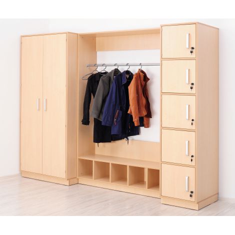 Set Mobilier Profesori Moje Bambino, Mesteacan