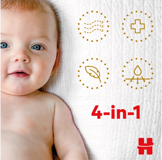 Huggies Extra Care 5 Scutece Premium 100 buc