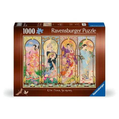 Puzzle 4 Anotimpuri Ravensburger 1000 piese - imagine 2