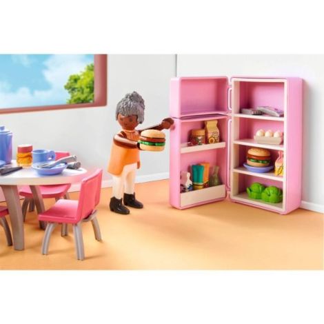 Playmobil Bucătărie cu Loc de Masă | Jucărie Creativă - imagine 3