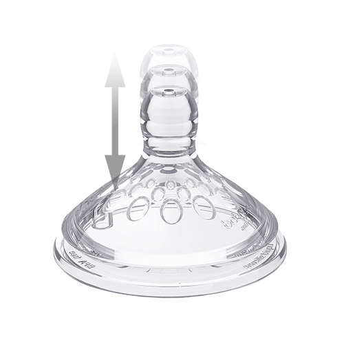 Tetina Anti-Colici Babyono L - Curgere Rapidă - imagine 2