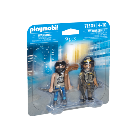 Set Playmobil Politist și Hot - Joc de Rol