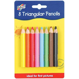 Galt Creioane Triunghiulare - Set 8 Bucăți