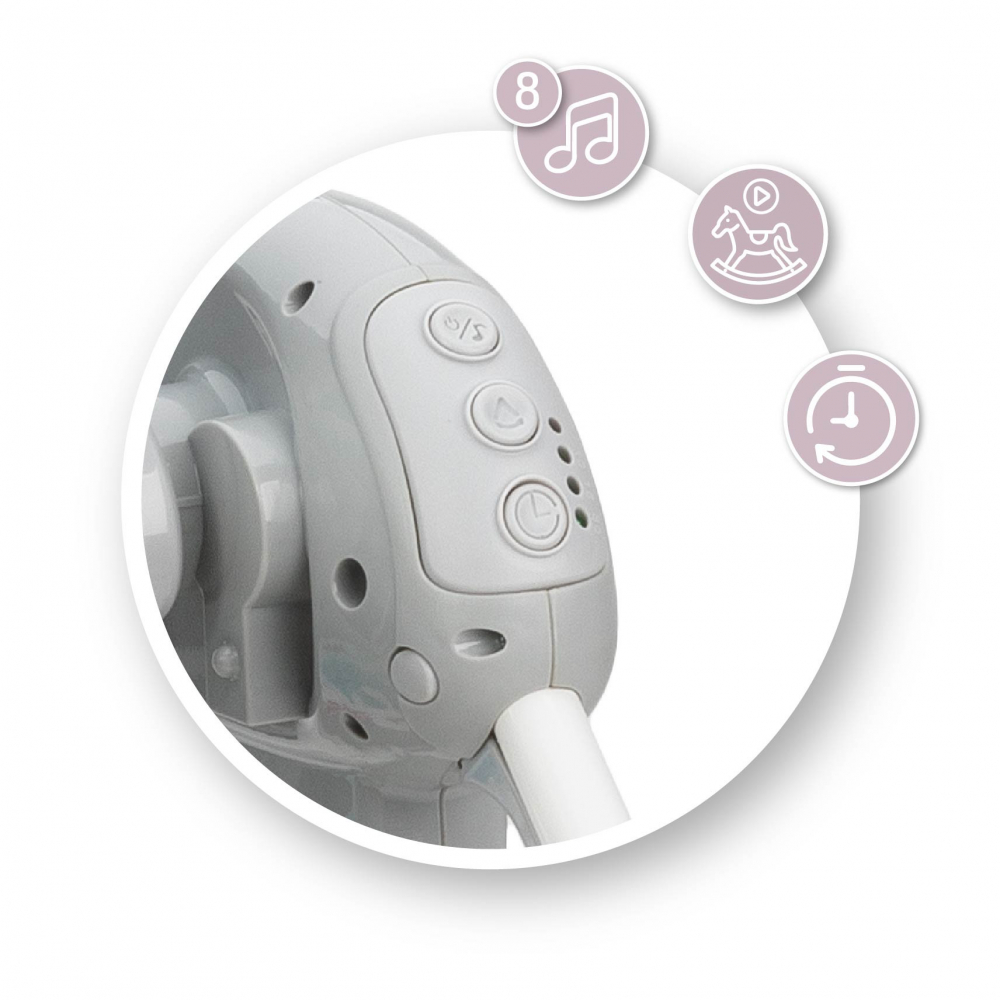 Leagan MoMi Liss Bear | 5 Viteze de Balansare - imagine 8