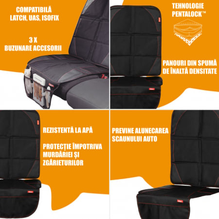 Diono Ultra Mat Black | Protectie Bancheta