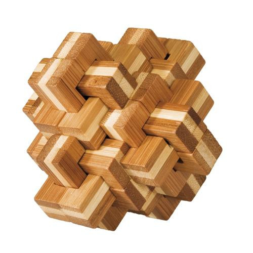 Joc Logic IQ Ananas 3D Fridolin - Lemn Bambus