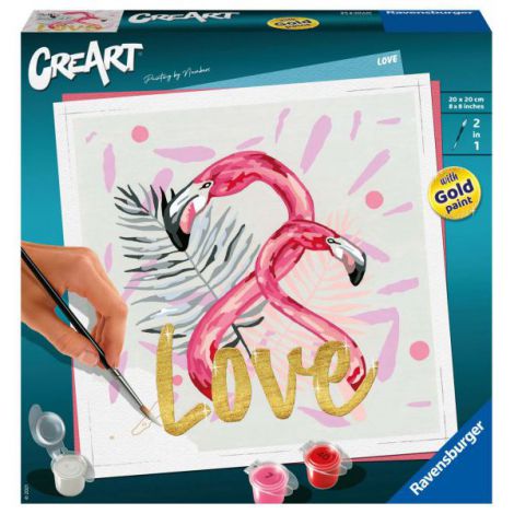 Ravensburger Creart Pictura LOVE - Kit Pictura