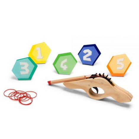 Pistol Elastice BS Toys - Joc de Indemanare
