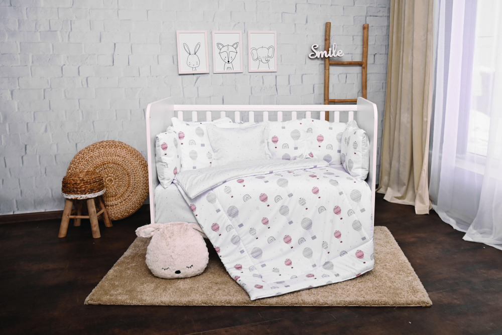 Set Lenjerie Pat 7 Piese Lorelli Bumbac Ranforce