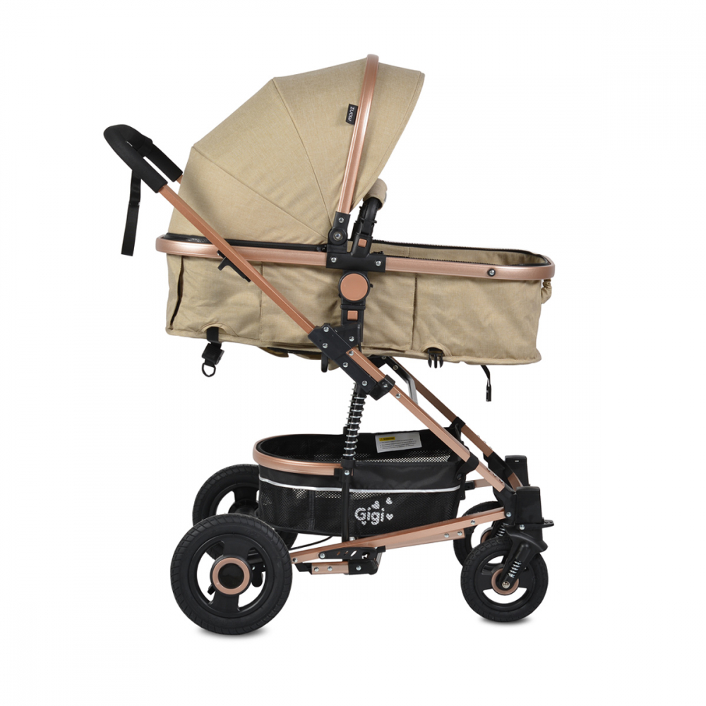 Carucior 2 in 1 Transformabil Moni Gigi, Beige