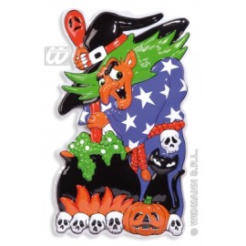 Decoratiune Panou Vrajitoare Halloween Widmann