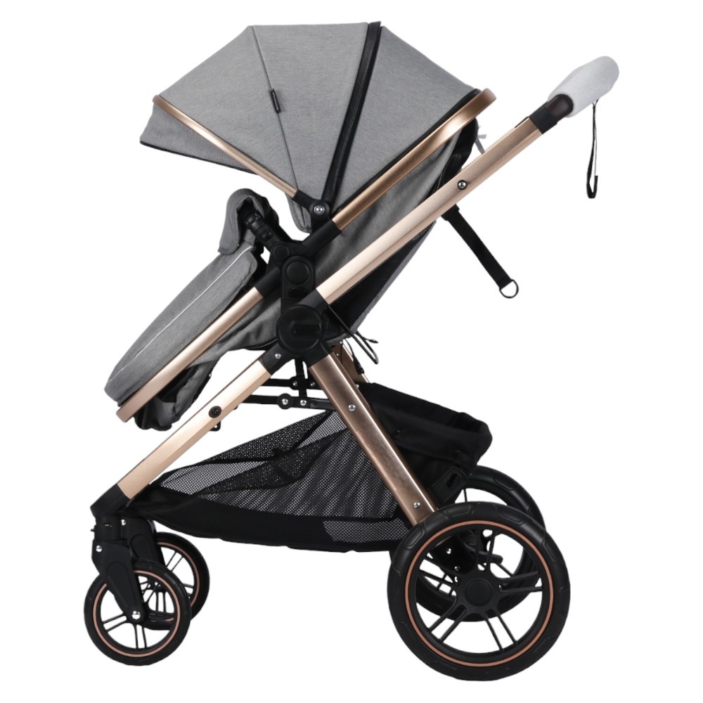 Novokids X2000 Carucior 2-in-1 Gri Premium - imagine 3