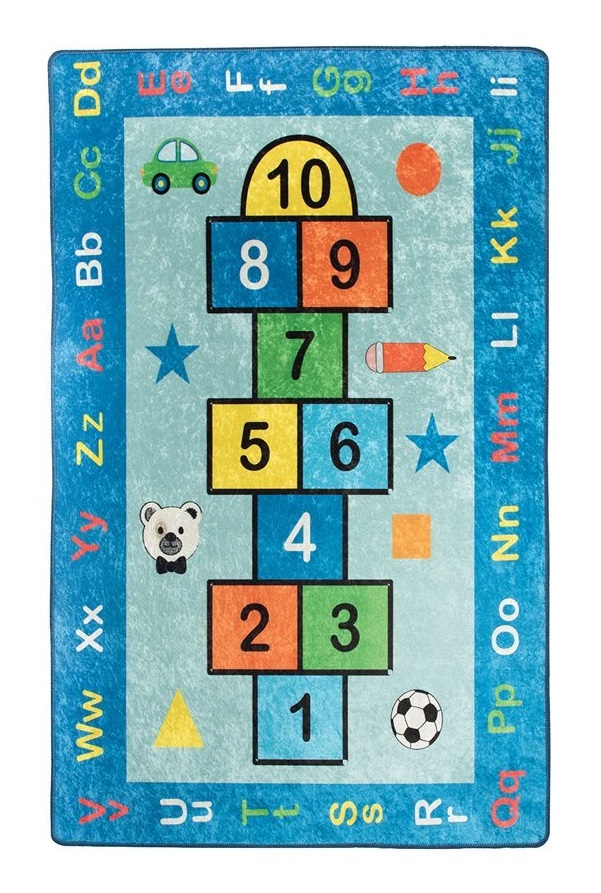 Covor Antiderapant Chilai Home Sotron Blue 150x200 - imagine 5