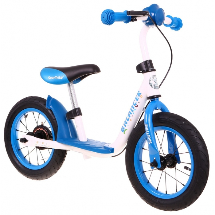 Sportrike Balancer Bike Albastru cu Frână și Roți Gonflabile - imagine 7