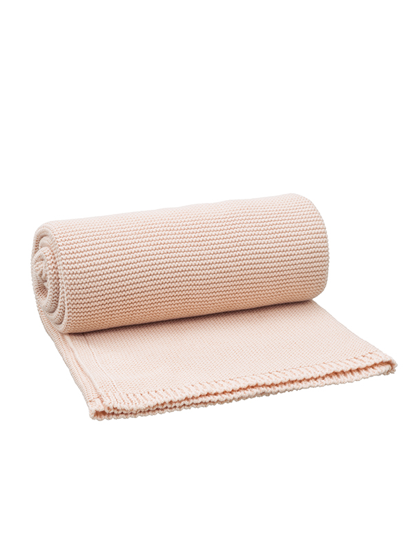 Pătură Împletită Bumbac Organic Fresk 80x100 cm