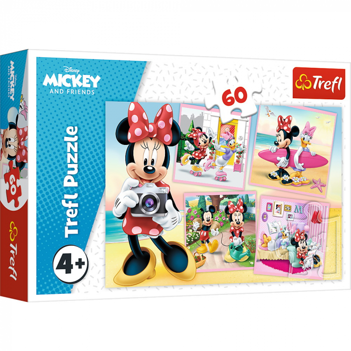 Puzzle Trefl 60 Minunata Minnie | Trefl 60p