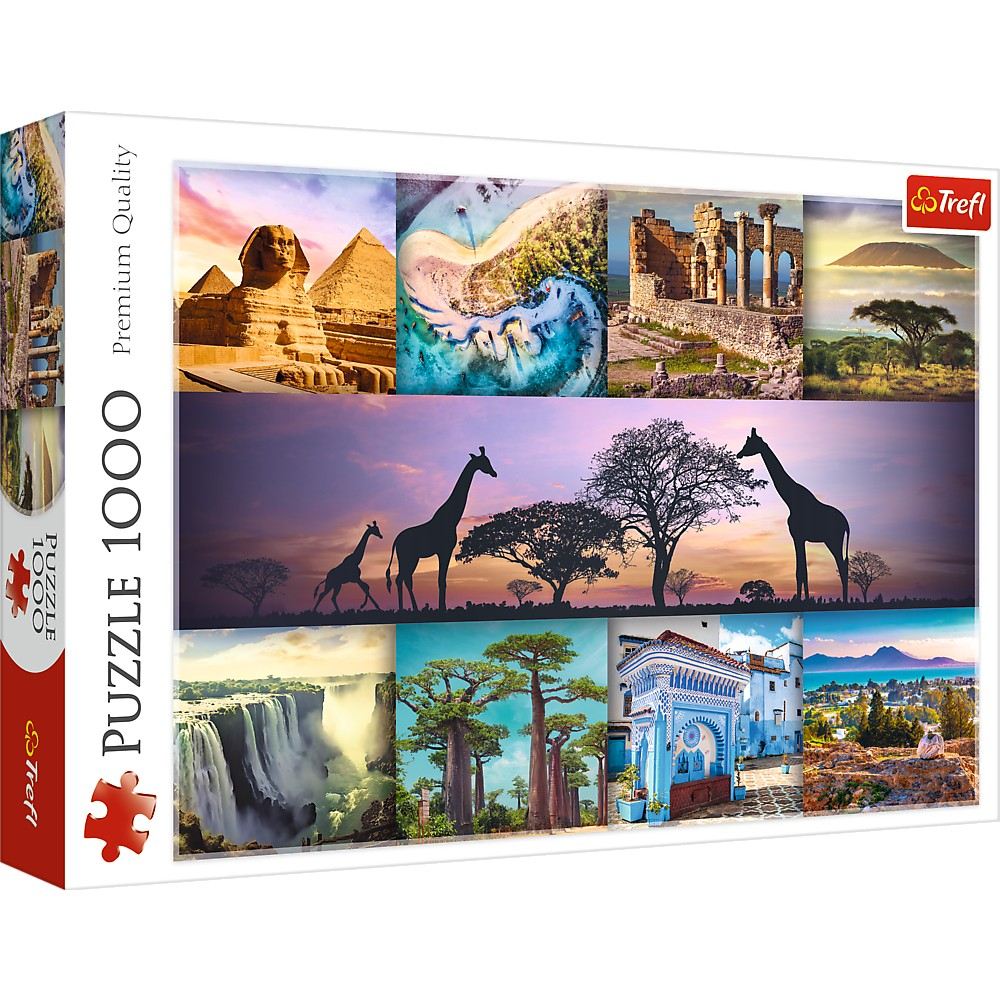 Puzzle Trefl 1000 piese Africa - Relaxare și Concentrare