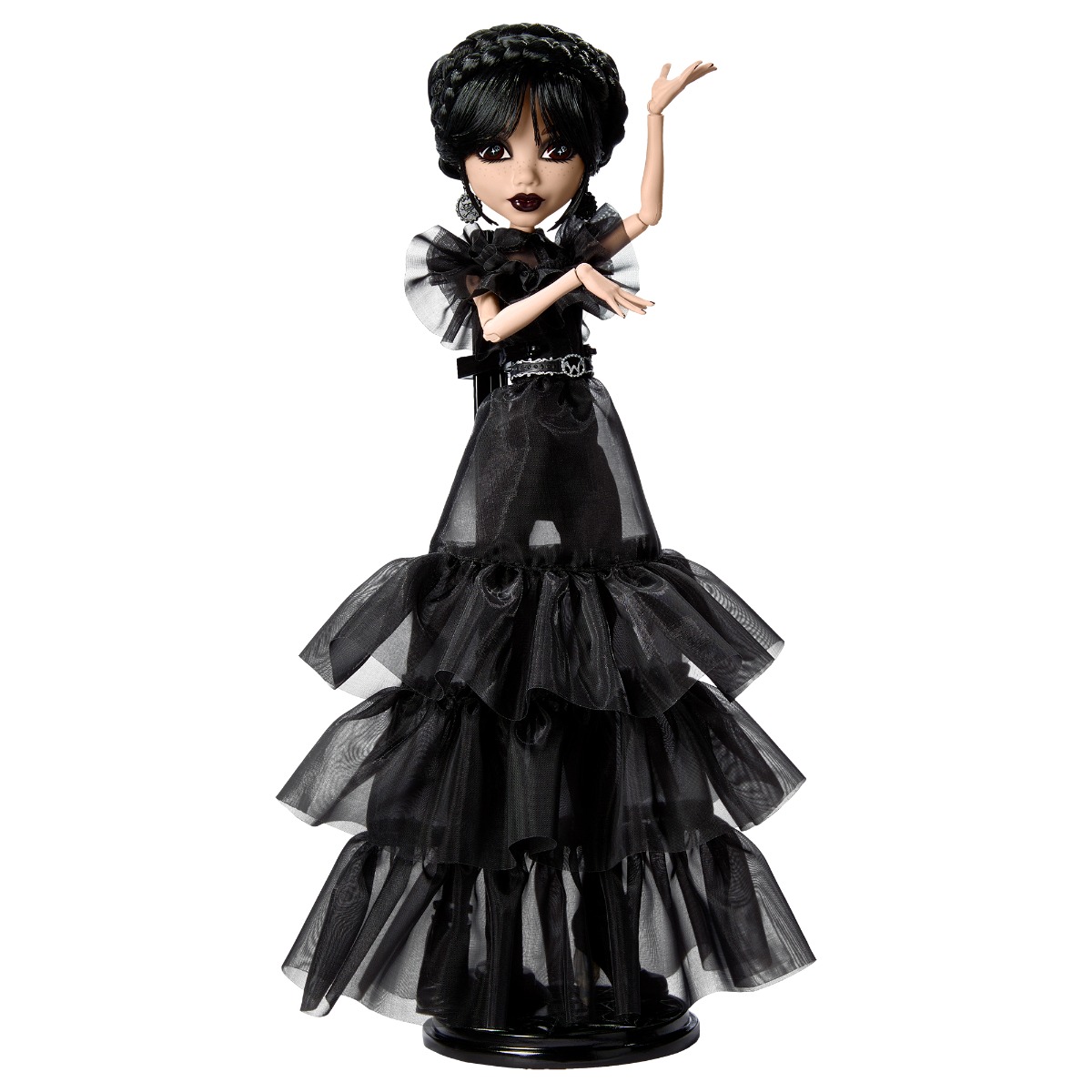 Papusa Monster High Wednesday Raven Dress, 33 cm